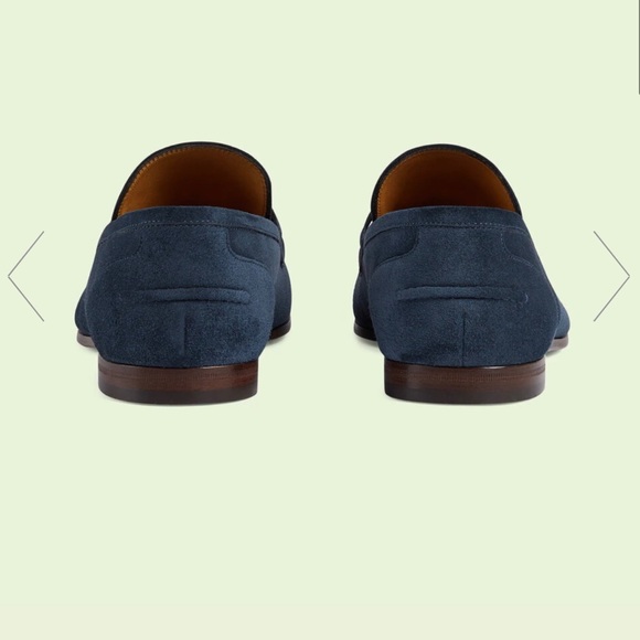 Gucci Loafers in Blue Suede Men’s - Picture 3 of 4